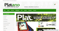 Desktop Screenshot of platanocelular.com